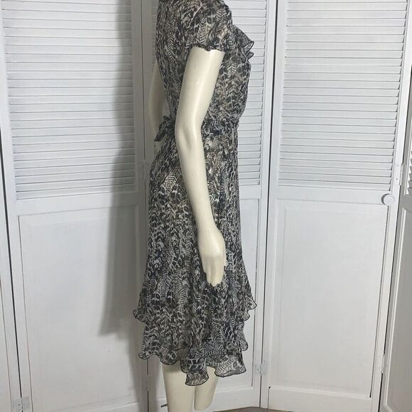 Vintage 90’s Whimsigoth Dark Chiffon Ruffle Two piece Skirt Set - Picture 9 of 16